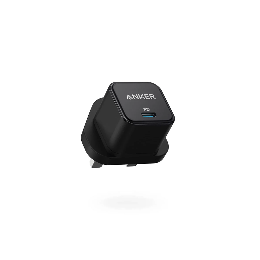Anker PowerPort III 20W Cube USB-C Charger – Black in Qatar Anker PowerPort III 20W Cube USB-C Charger – Black in Qatar